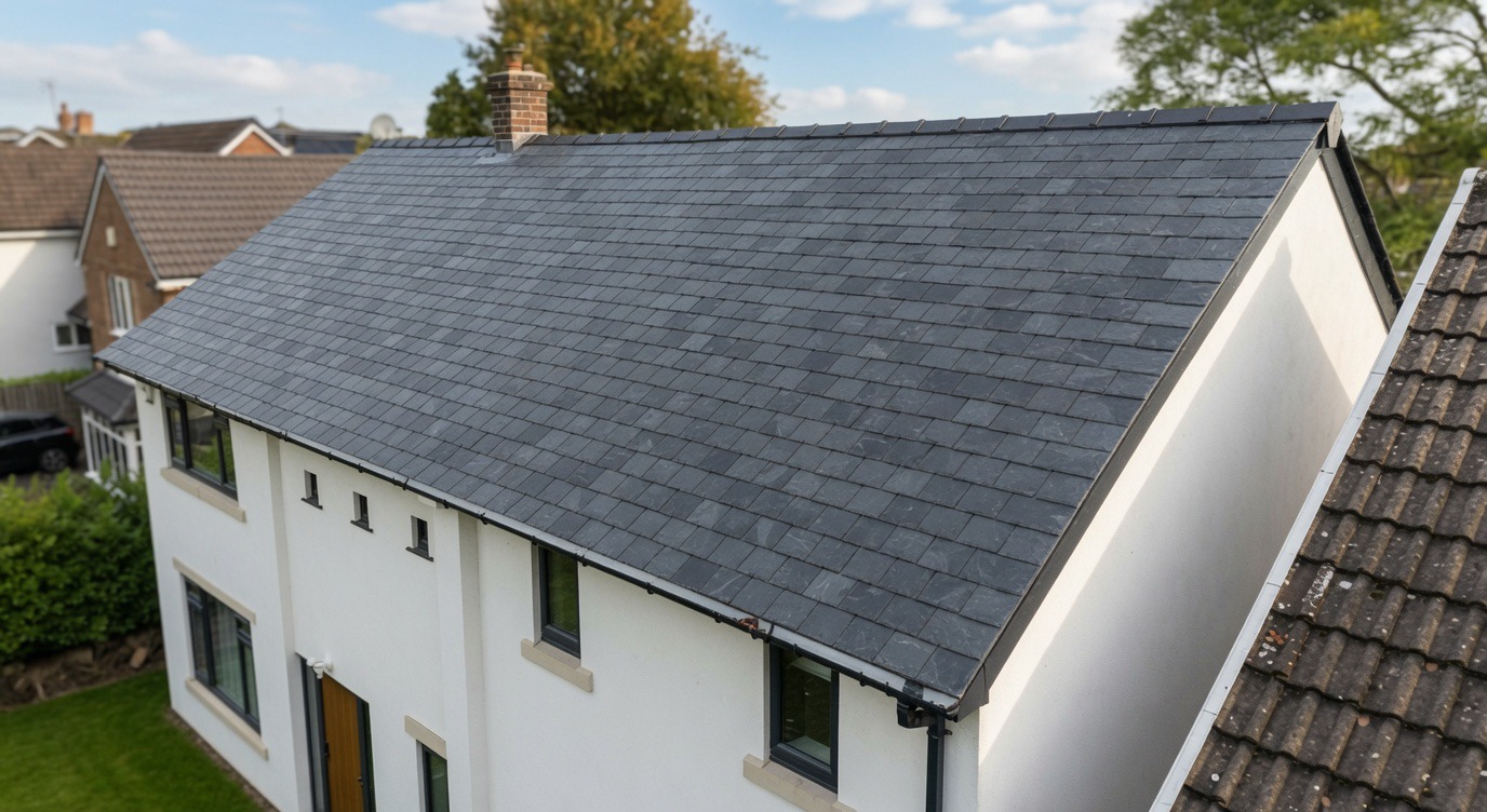 New Slate Roof, Pembrokeshire
