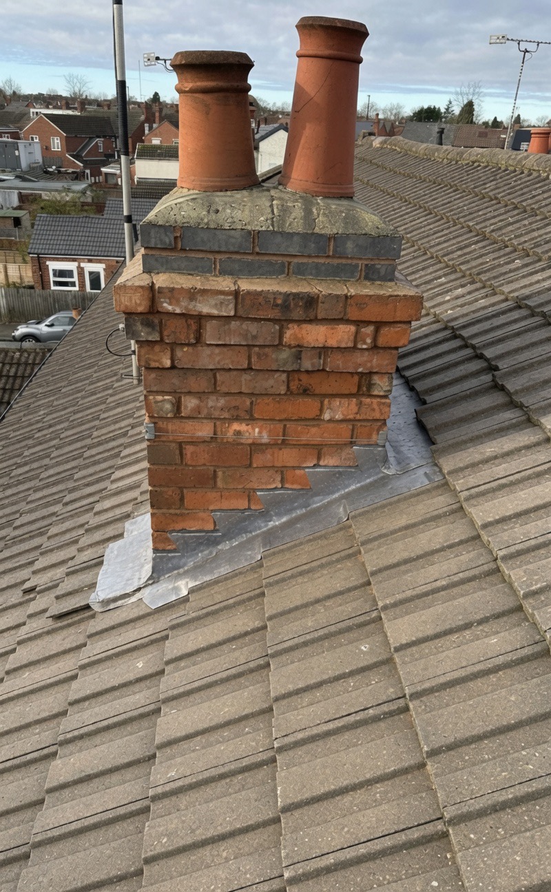 Chimney Repointing & Lead Flashing